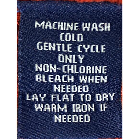 Chaps Women’s Red Cable Knit Cotton Sweater Size Large V Neck - Picture 4 of 4